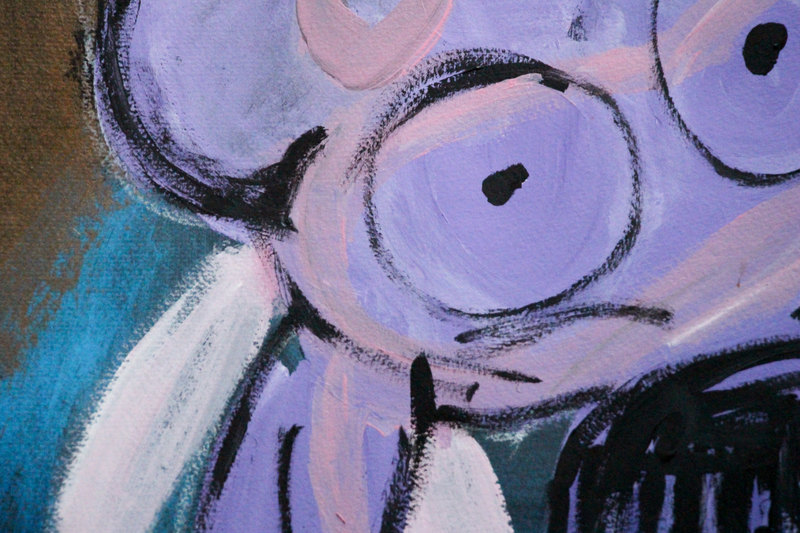 Detail 1 of amor cathedra, a painting by Yiğit Özen