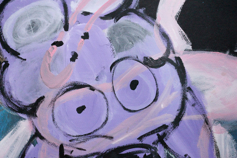 Detail 4 of amor cathedra, a painting by Yiğit Özen