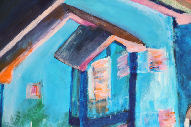 Detail 1 of Angora Mergvs, a painting by Yiğit Özen