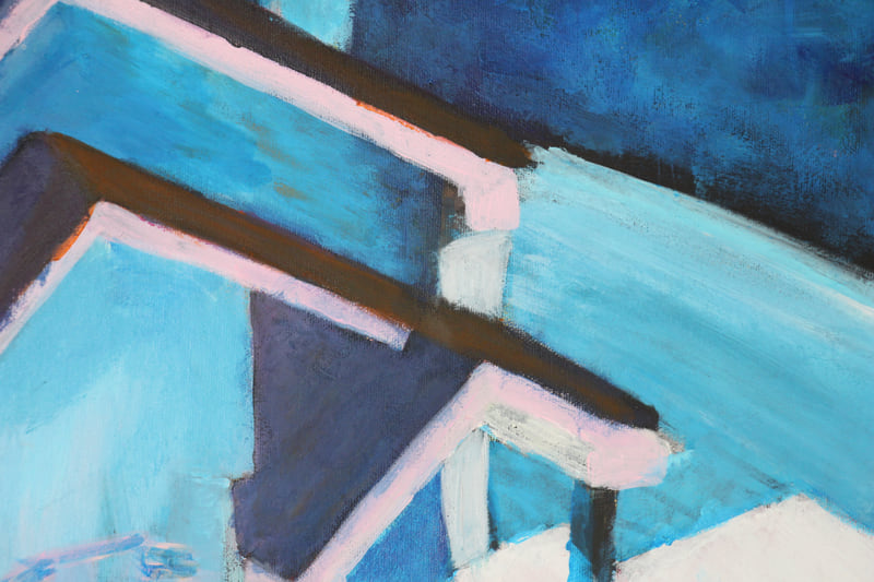 Detail 2 of Angora Mergvs, a painting by Yiğit Özen