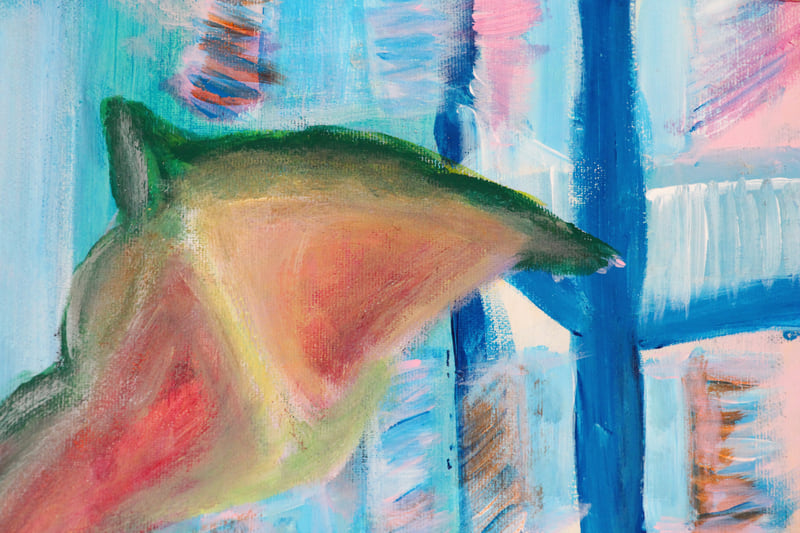 Detail 8 of Angora Mergvs, a painting by Yiğit Özen