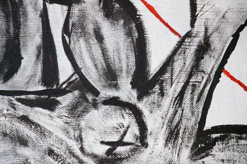 Detail 4 of baby rights 101, a painting by Yiğit Özen