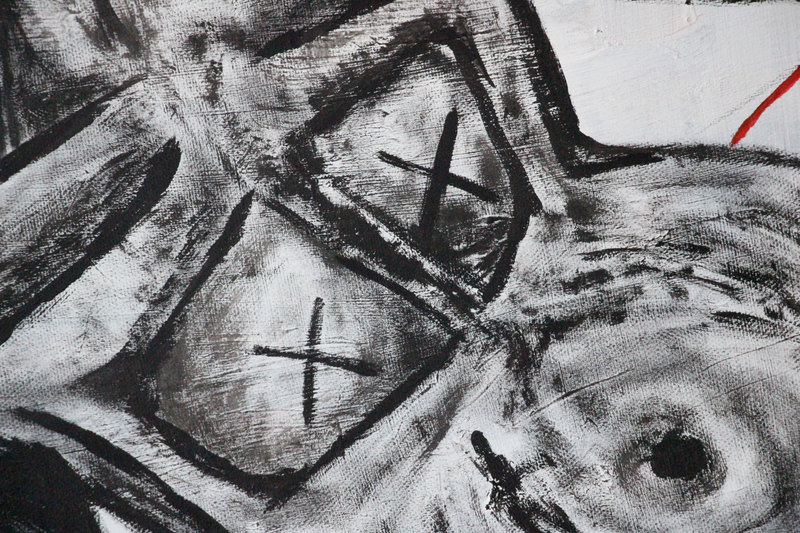 Detail 7 of baby rights 101, a painting by Yiğit Özen