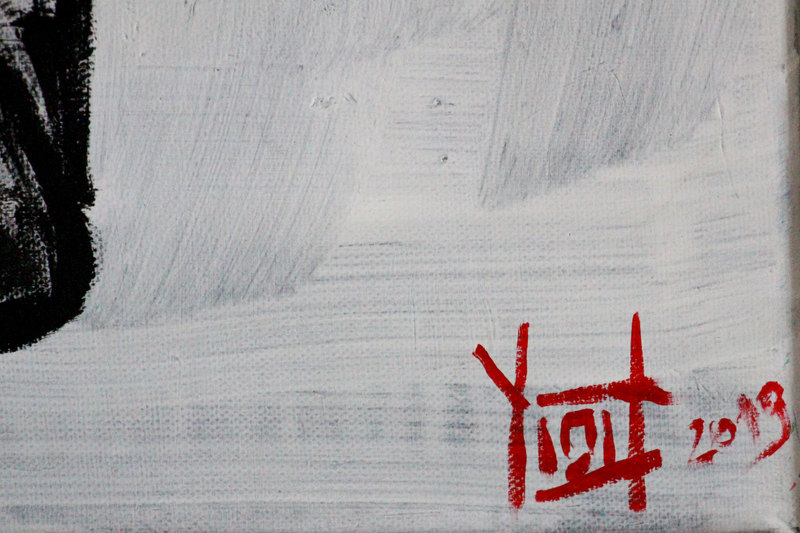 Detail 9 of baby rights 101, a painting by Yiğit Özen