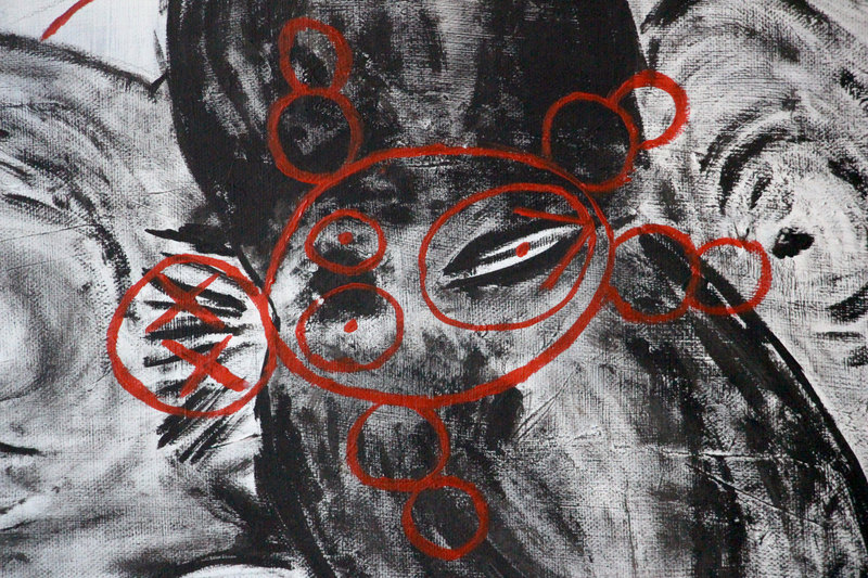 Detail 10 of baby rights 101, a painting by Yiğit Özen