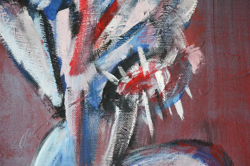 Detail 2 of ciao capo, sono squalo, a painting by Yiğit Özen