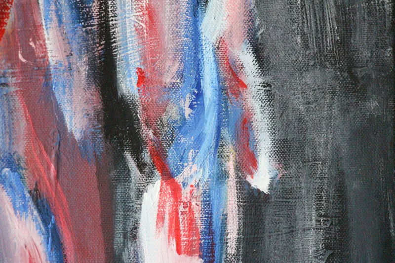Detail 5 of ciao capo, sono squalo, a painting by Yiğit Özen