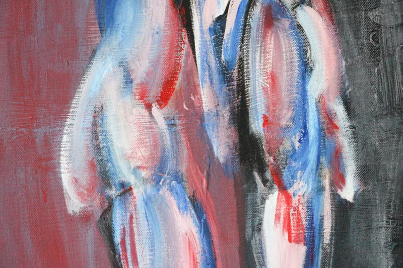 Detail 6 of ciao capo, sono squalo, a painting by Yiğit Özen