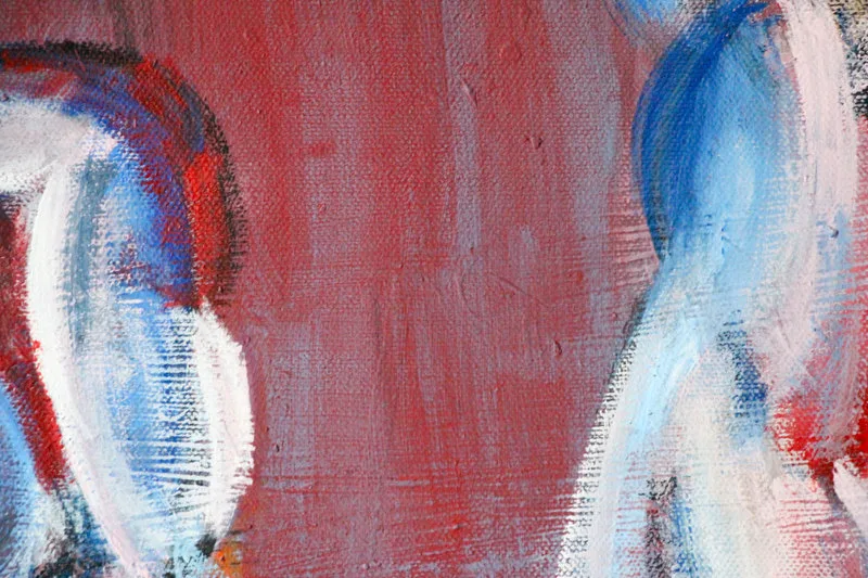 Detail 20 of ciao capo, sono squalo, a painting by Yiğit Özen
