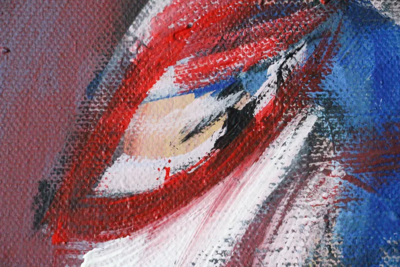 Detail 21 of ciao capo, sono squalo, a painting by Yiğit Özen