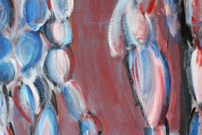 Detail 23 of ciao capo, sono squalo, a painting by Yiğit Özen