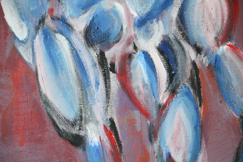 Detail 24 of ciao capo, sono squalo, a painting by Yiğit Özen