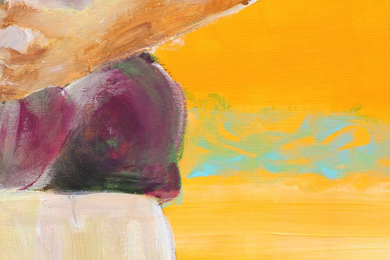 Detail 5 of gary grills cooper, a painting by Yiğit Özen