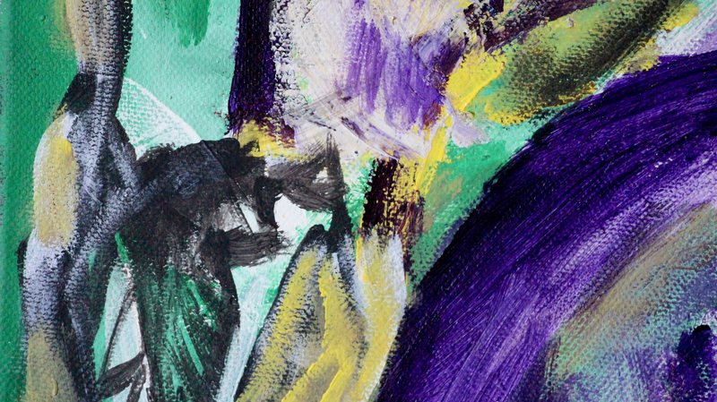 Detail 3 of il sbagliato di rompipalle, a painting by Yiğit Özen