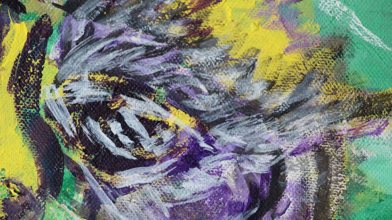 Detail 4 of il sbagliato di rompipalle, a painting by Yiğit Özen