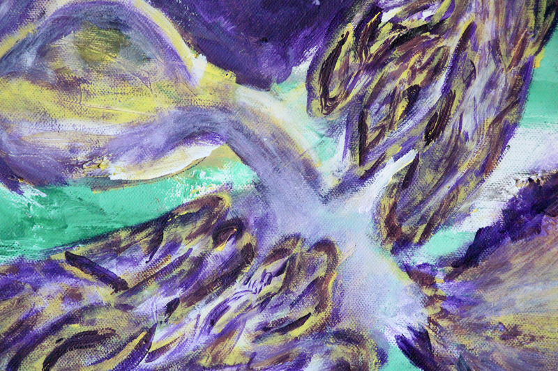 Detail 14 of il sbagliato di rompipalle, a painting by Yiğit Özen