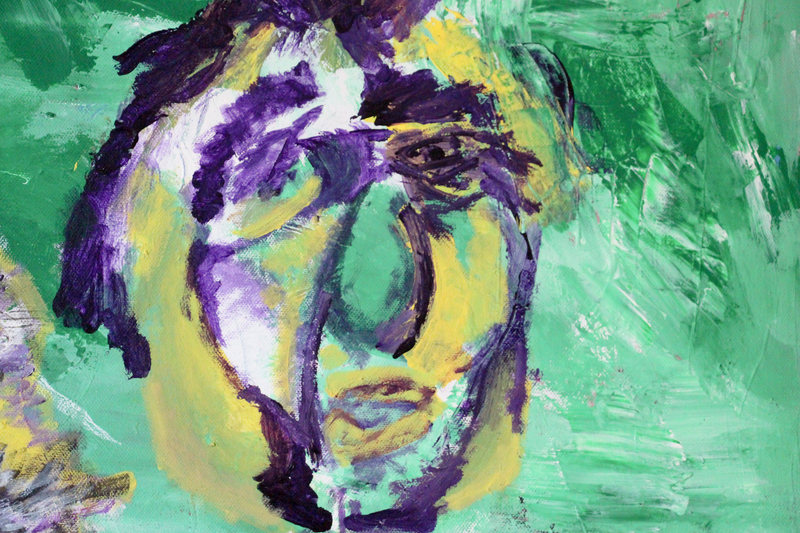 Detail 16 of il sbagliato di rompipalle, a painting by Yiğit Özen