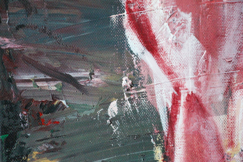 Detail 6 of When the Darkness surrounds, be among those who burn the Great Fire, a painting by Yiğit Özen