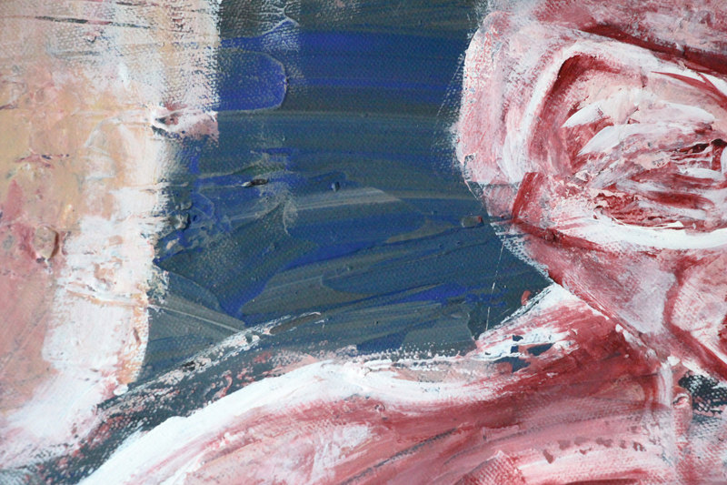 Detail 11 of When the Darkness surrounds, be among those who burn the Great Fire, a painting by Yiğit Özen