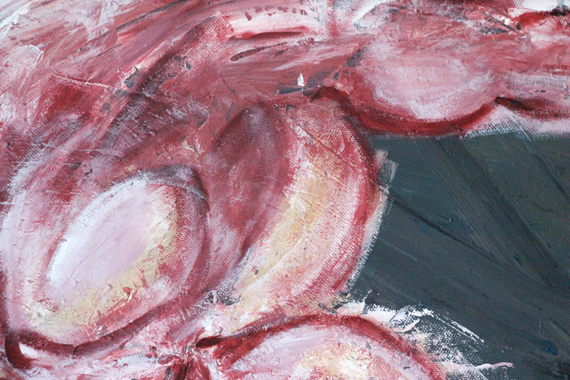 Detail 12 of When the Darkness surrounds, be among those who burn the Great Fire, a painting by Yiğit Özen