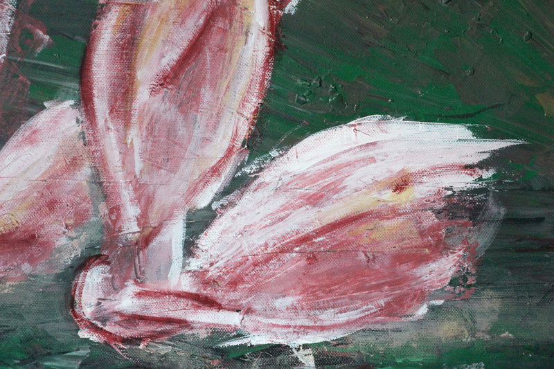 Detail 15 of When the Darkness surrounds, be among those who burn the Great Fire, a painting by Yiğit Özen