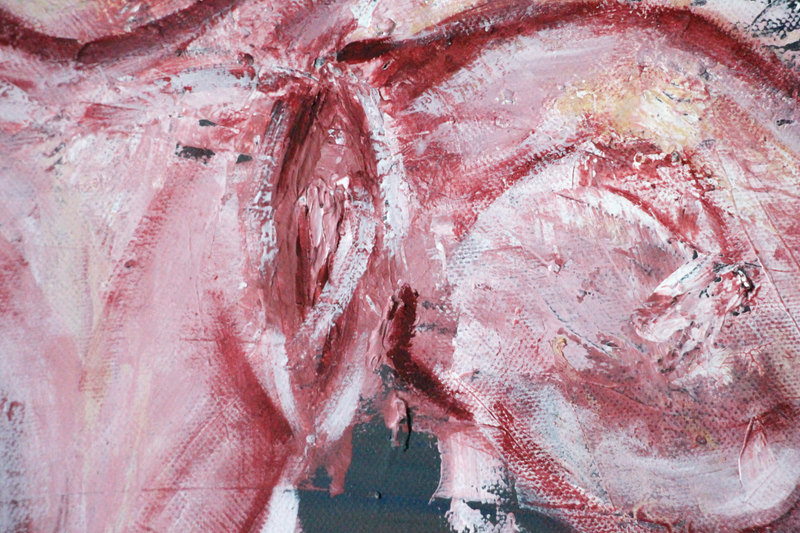 Detail 16 of When the Darkness surrounds, be among those who burn the Great Fire, a painting by Yiğit Özen
