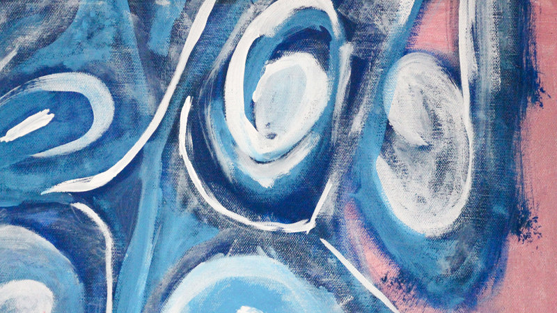 Detail 5 of wings of abyss, a painting by Yiğit Özen