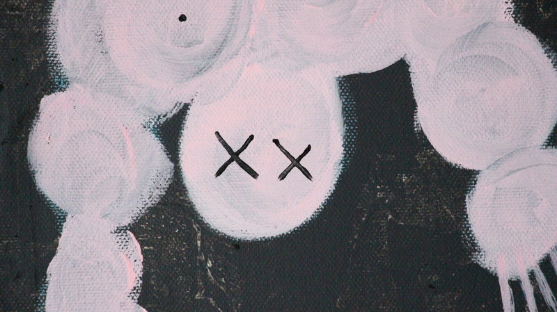Detail 6 of wings of abyss, a painting by Yiğit Özen